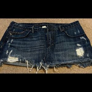 Abercrombie and Fitch Denim Mini Skirt - Size 6